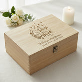 Personalised Remembrance Wooden Engraved Keepsake Memory Box Keepsake Memory Box ukgiftstoreonline