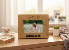 Wooden Engraved Mum Photo Picture Frame Gift Idea Worlds Best Mummy Mum Photo Frame ukgiftstoreonline