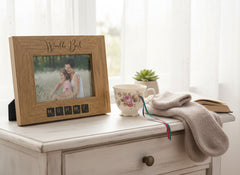 Wooden Engraved Mum Photo Picture Frame Gift Idea Worlds Best Mummy Mum Photo Frame ukgiftstoreonline