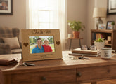 Dad and Me Wooden Engraved Photo Frame Gift Photo Frame ukgiftstoreonline