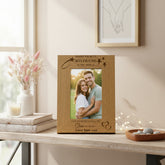 Personalised Best Boyfriend Portrait Wooden Engraved Photo Frame Gift Boyfriend Photo Frame ukgiftstoreonline