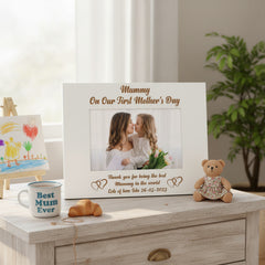 Personalised Mummy on Our First Mothers Day Picture Photo Frame Gift Photo Frame ukgiftstoreonline