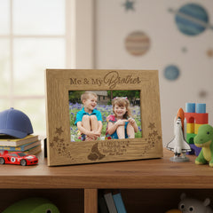 Me and My Brother Love You To The Moon Photo Frame Gift Photo Frame ukgiftstoreonline