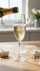 Congratulations Sentiment Personalised Engraved Champagne Prosecco Glass Personalised Champagne Glasses ukgiftstoreonline