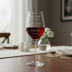 Mum's Measure Wine Glass Gift For Birthday Christmas Mothers Day