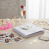 Personalised Hen Do Guestbook Scrapbook Photo Album Tropical Theme