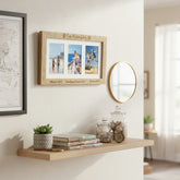 Personalised Adventures Travel Holiday Engraved Wooden Triple picture photo frame Travel Photo Frame ukgiftstoreonline