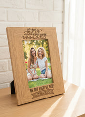 We didn't Realise We Were Making Memories Photo Frame Gift For Friends and Family Photo Frame ukgiftstoreonline 5 x 7 Inch