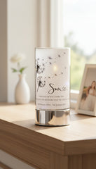 Personalised Son In Loving Memory Led Lamp With Dandelions Sympathy Gift Personalised Lights ukgiftstoreonline