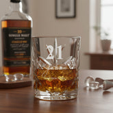 Engraved Personalised 21st Birthday Crystal Cut Whiskey Glass Personalised Whiskey Glass ukgiftstoreonline