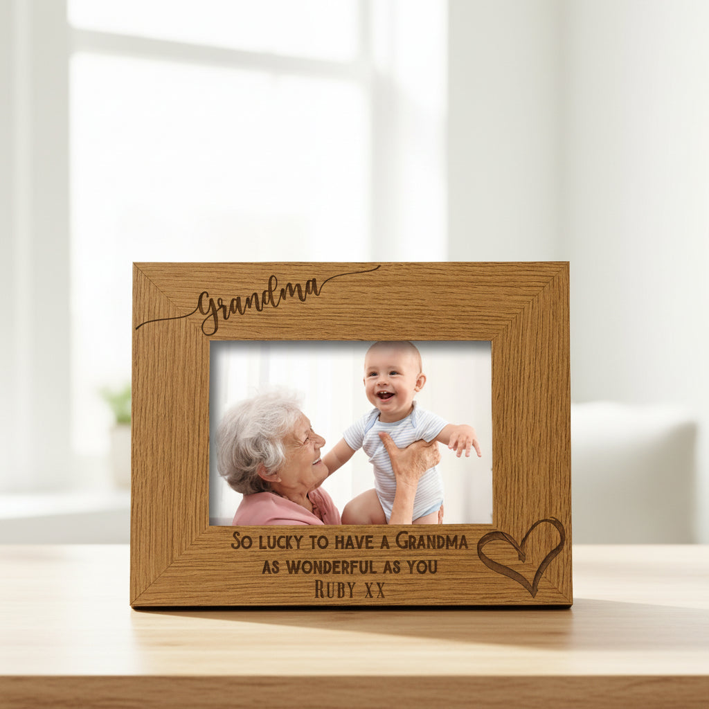 Personalised Grandma As Wonderful As You Photo Frame gift Grandma Photo Frame ukgiftstoreonline