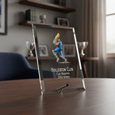 Personalised Cricket Award Trophy Plaque With Colour Print Personalised Plaque Sign ukgiftstoreonline