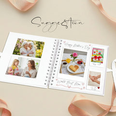 Personalised Happy Mothers Day Scrapbook Photo album Gift Scrapbook ukgiftstoreonline