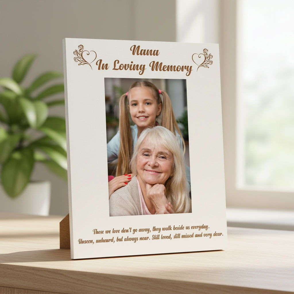Nana Memorial Photo Frame In Loving Memory Photo Frame ukgiftstoreonline