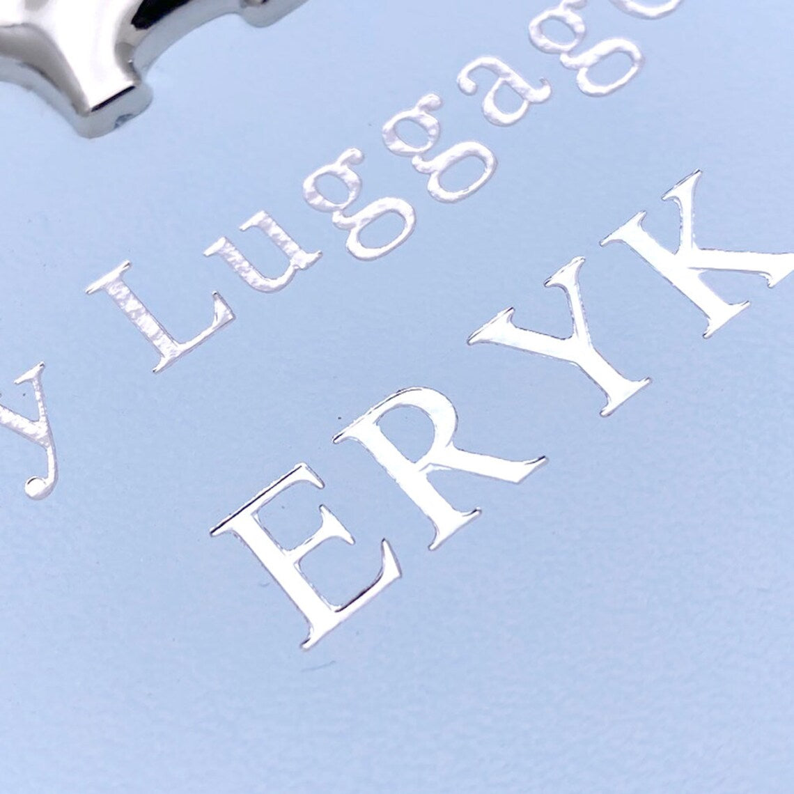 Personalised Debossed Baby Boy Passport Cover and Luggage Tag Holder Gift Baby Product ukgiftstoreonline