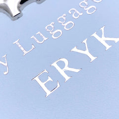 Personalised Debossed Baby Boy Passport Cover and Luggage Tag Holder Gift Baby Product ukgiftstoreonline