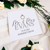 Personalised Wedding Ring Design Photo Album