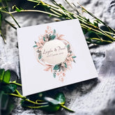 Personalised Wedding Wreath Design Photo Album