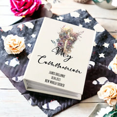 Personalised My Communion Photo Album With Sleeves 100 x 6x4 Capacity ukgiftstoreonline