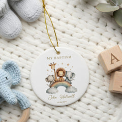 Personalised Christening-Baptism-First Holy Communion-Confirmation Bauble Ornament Keepsake Gift ukgiftstoreonline