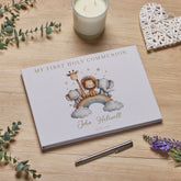 Personalised Large Christening-Baptism-Confirmation-First Holy Communion Memory Book A4 Guest Message Book ukgiftstoreonline