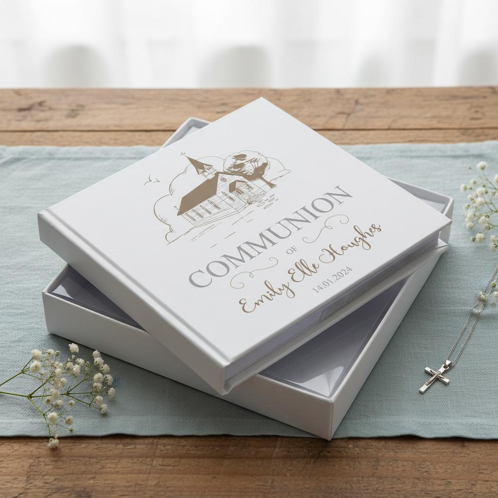 Personalised Communion Day Photo Album Gift Memory Keepsake Gift ukgiftstoreonline