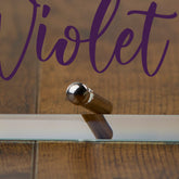 Personalised 18th Birthday Glass Plaque Gift With Butterflies