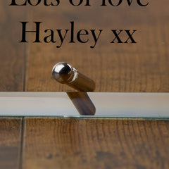 Personalised 18th Birthday Floral Keepsake Gift Glass Plaque Gift