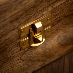 Personalised 4 Watches Wood And Glass Watch Box Gift For Him