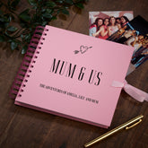 Pink Mum and Us Scrapbook Photo Album Gift For Treasuring Moments