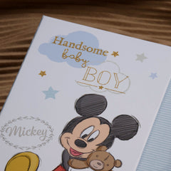 Personalised Disney Mickey Mouse Baby Boy Keepsake Memories Box Gift