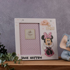 Personalised Minnie Mouse Baby Disney Photo Frame Gift