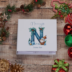 Personalised Cute Christmas Photo Album Family Baby Memories