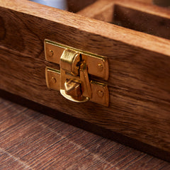 Personalised Luxury Wooden Tic Tac Toe Game