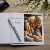 Personalised Mum Remembrance Photo Album With Flowers and Butterflies
