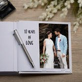 ukgiftstoreonline Personalised 10th Wedding Anniversary Photo album Gift
