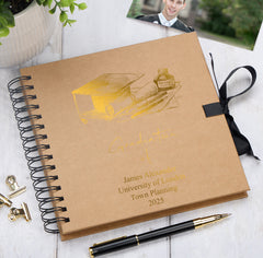 Personalised Graduation Book, Custom Scrapbook Keepsake Photo Album Memory Book