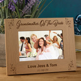Personalised Grandmother Of The Bride Photo Frame Wedding Gift