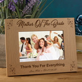 Personalised Mother Of The Bride Photo Frame Wedding Gift