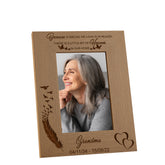 Personalised Because Someone We Love Is In Heaven Remembrance Photo Frame