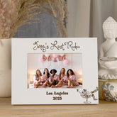 Personalised Hen Do Last Rodeo Memory Photo Frame Engraved Photo Frame ukgiftstoreonline White Landscape 6x4 Inch