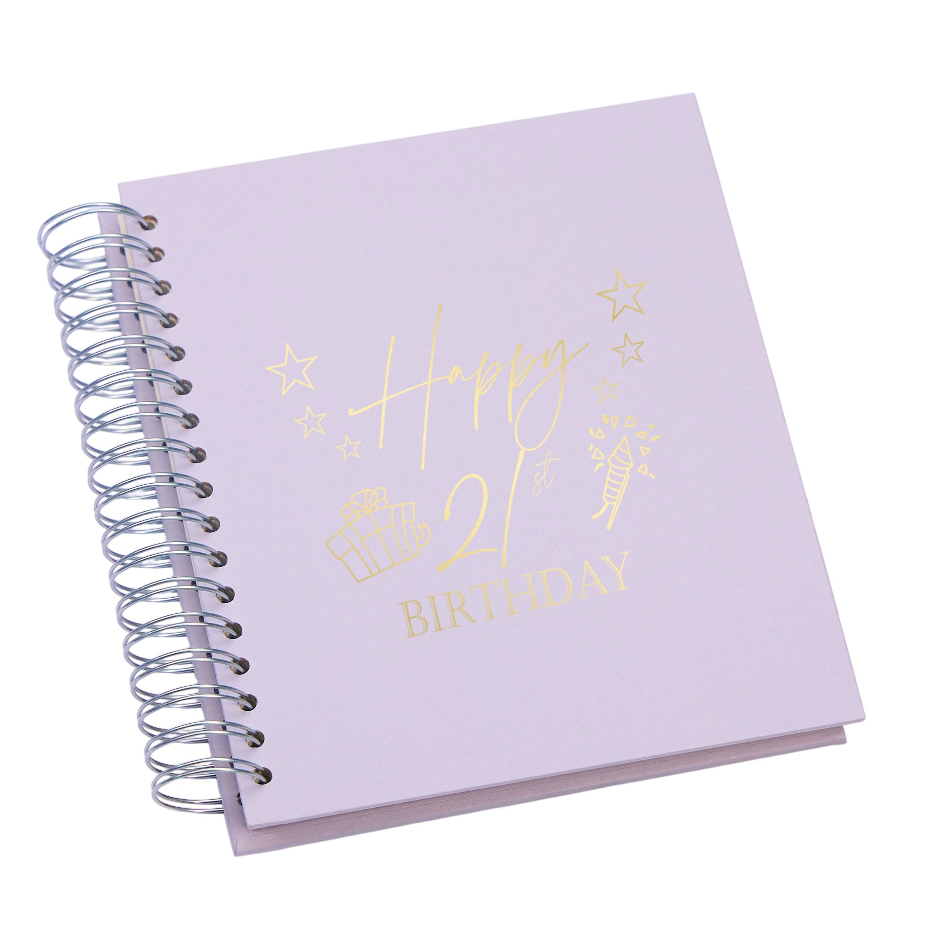 Wholesale Trade Pack of 5 Large 21st Birthday Photo Album Memory Keepsake Gift With Presents Multiple Colours Photo Album ukgiftstoreonline Lilac 4x6 Inch Album
