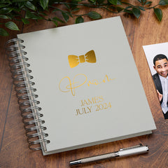 Personalised Boy's Prom Keepsake Photo Album Memory Book Photo Album ukgiftstoreonline