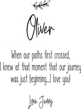 Personalised Anniversary Love Or Valentines Glass Whiskey Decanter Gift