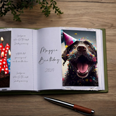 Friends Word Heart Olive Green Photo Album Gift For 50 x 6"x4" Family Photo album ukgiftstoreonline