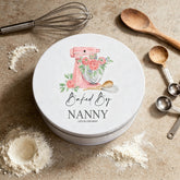 Personalised Nanny Cake Tin Baking Cookie Storage Gift Storage Tin ukgiftstoreonline