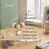 Personalised Cute Teacher Gift Heart Block In Gift Box End of Term Leaving Thank You Gift Personalised Plaque Gift ukgiftstoreonline