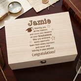 Personalised Graduation Sentiment Gift Keepsake Box For Graduate Keepsake Memory Box ukgiftstoreonline Large