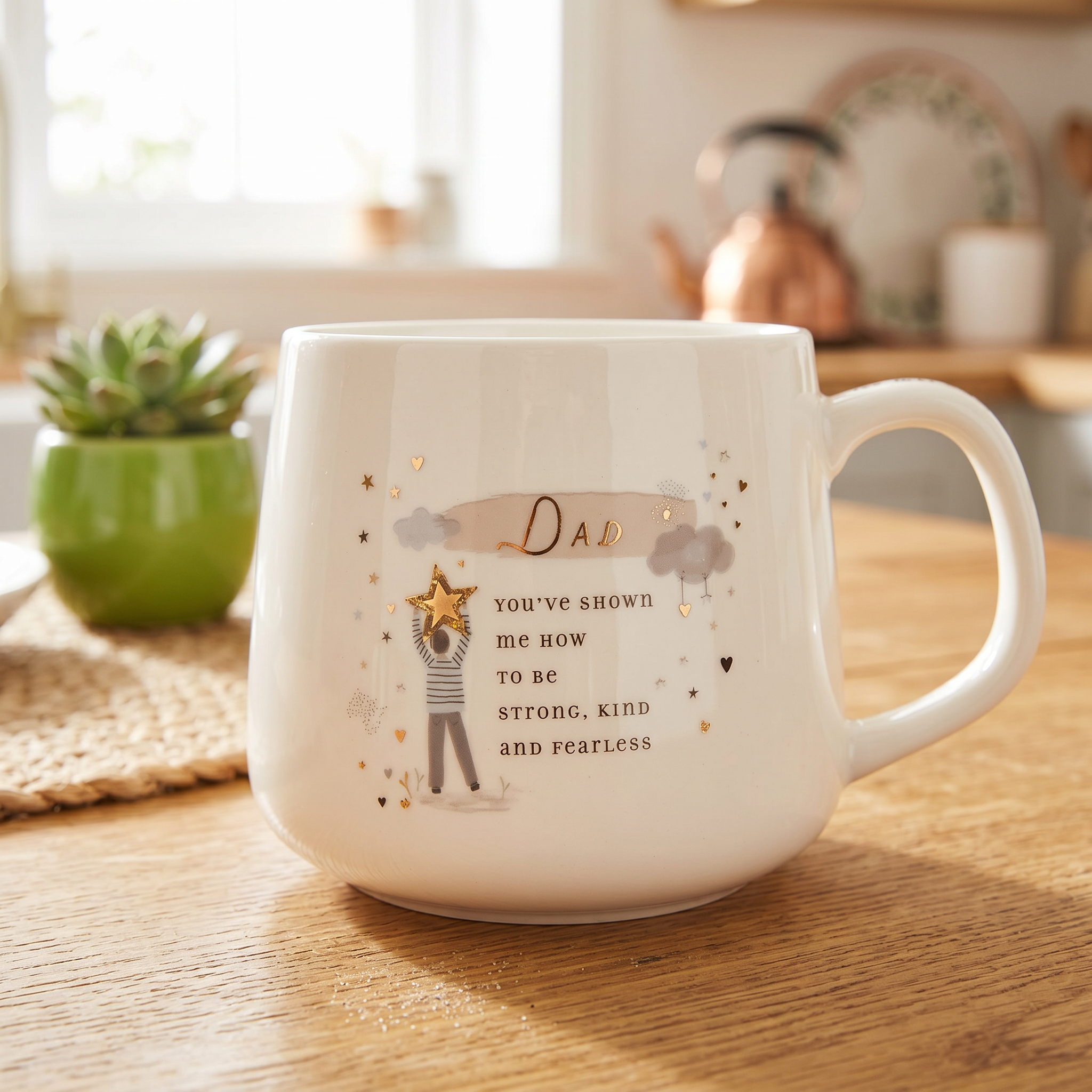 Gift For Dad Ceramic Mug With Heartfelt Wording Gift Boxed ukgiftstoreonline