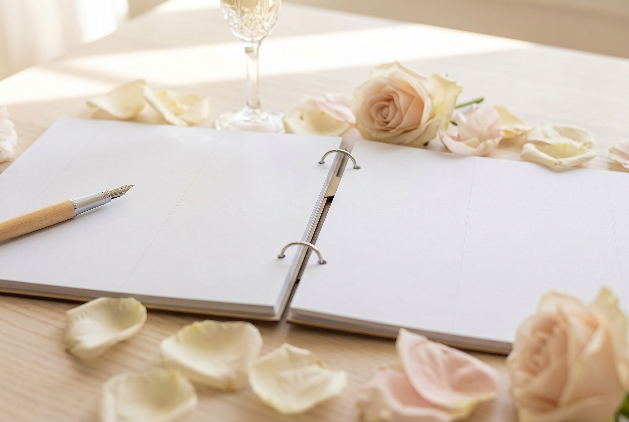 Personalised Wedding Day Wooden Engraved Guestbook Scrap Book Album Leaf Design Personalised Wedding Gift ukgiftstoreonline